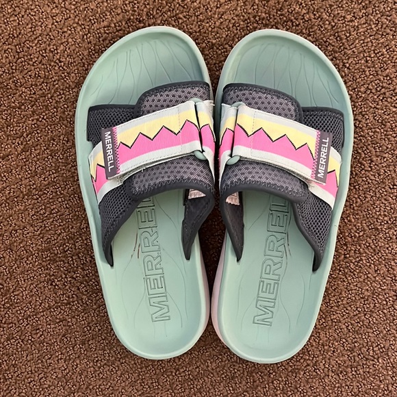 Merrell multicolor slides - Picture 1 of 3